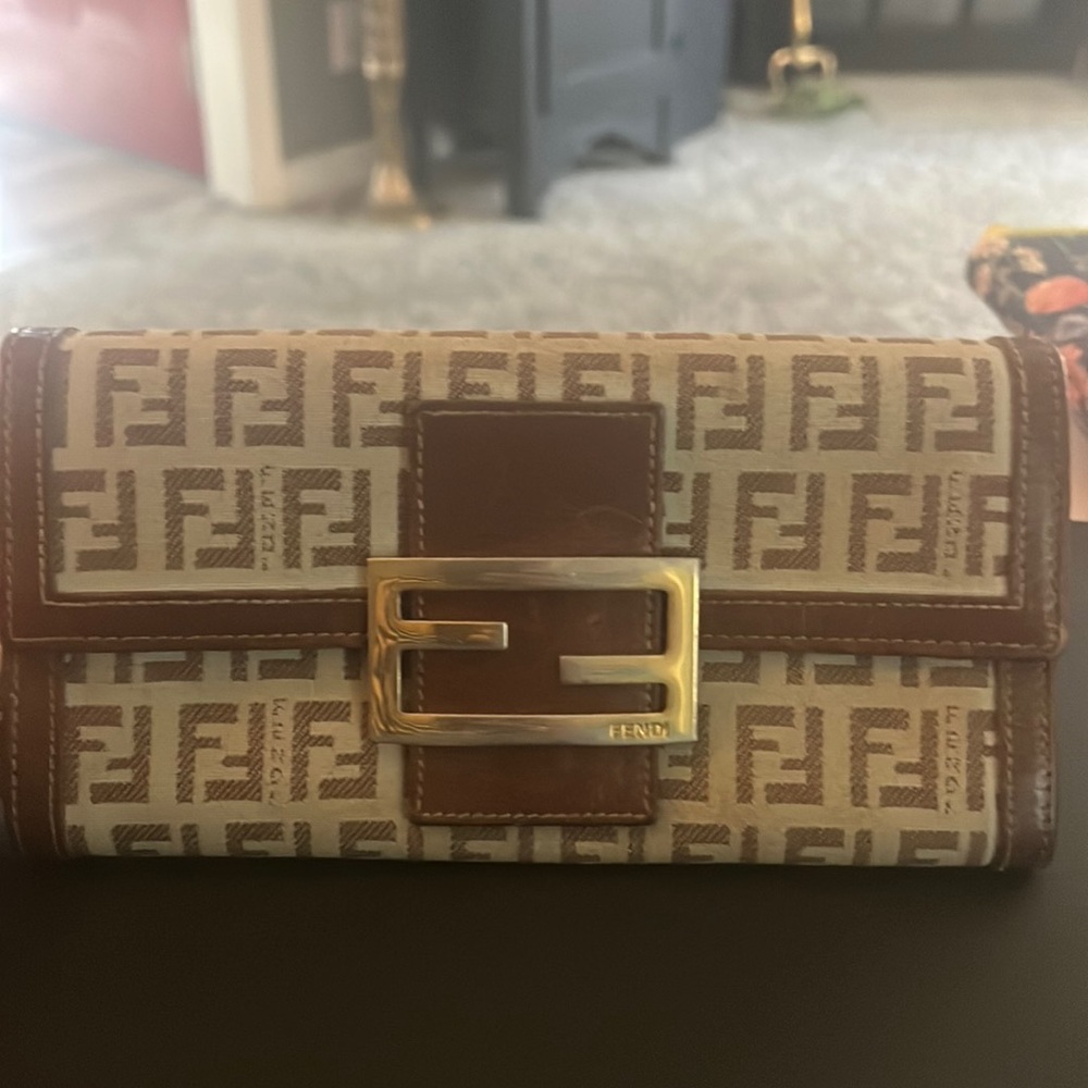 Well loved authentic Fendi wallet
